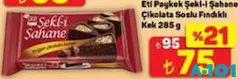 ETİ PAYKEK ŞEKL-İ ŞAHANE ÇİKOLATA SOSLU FINDIKLI KEK 285 G ETİ PAYKEK ŞEKL-İ ŞAHANE ÇİKOLATA SOSLU FINDIKLI KEK 285 G